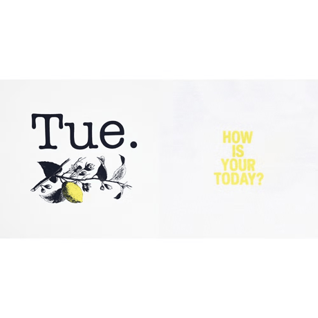 TODAY edition ⅹFTL 7fruit 7days Tee / トゥデイエディション x フルーツオブザルーム ７フルーツ 7ディズTシャツ［Limited］