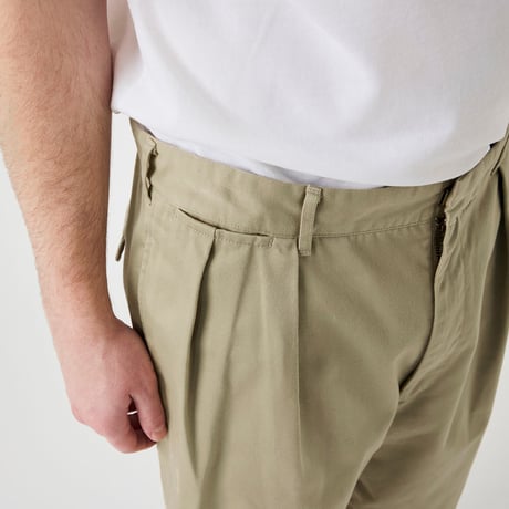 nanamica Double Pleat Chino Pants / S24FC054 / ナナミカ　ダブルプリーツ　チノパンツ 【2026FW】