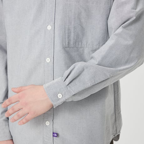 THE NORTH FACE Purple Label Button Down Field Shirt / N25FG060 / パープル レーベル オックスフォード BDシャツ【2026FW】