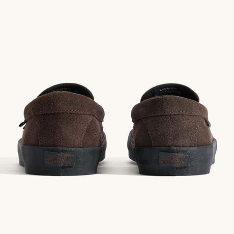 Vans Skate Loafer - Suede - BROWN/BLACK - ヴァンズ(バンズ) スケート ローファー スウェード ブラウン