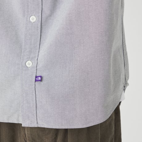 THE NORTH FACE Purple Label Button Down Field Shirt / N25FG060 / パープル レーベル オックスフォード BDシャツ【2026FW】