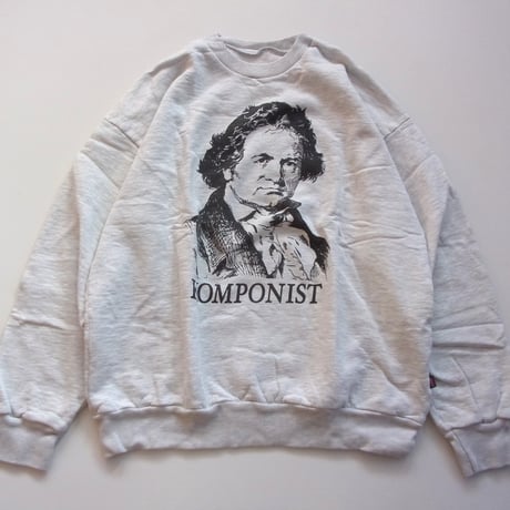 SLOPPY SUPPLY KOMPONIST SWEAT / スラッピーサプライ コンポニスト 作曲家トレーナー