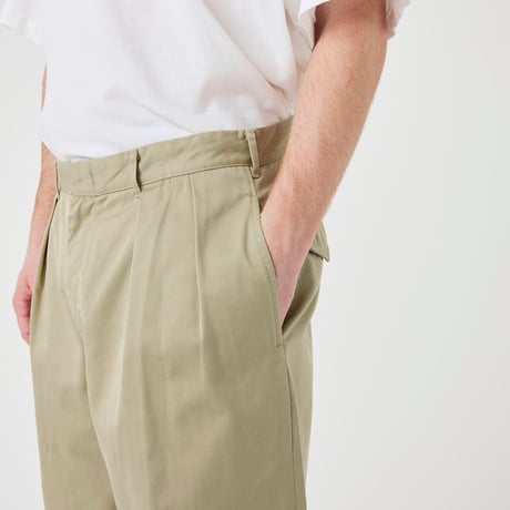 nanamica Double Pleat Chino Pants / S24FC054 / ナナミカ　ダブルプリーツ　チノパンツ 【2026FW】