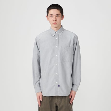 THE NORTH FACE Purple Label Button Down Field Shirt / N25FG060 / パープル レーベル オックスフォード BDシャツ【2026FW】
