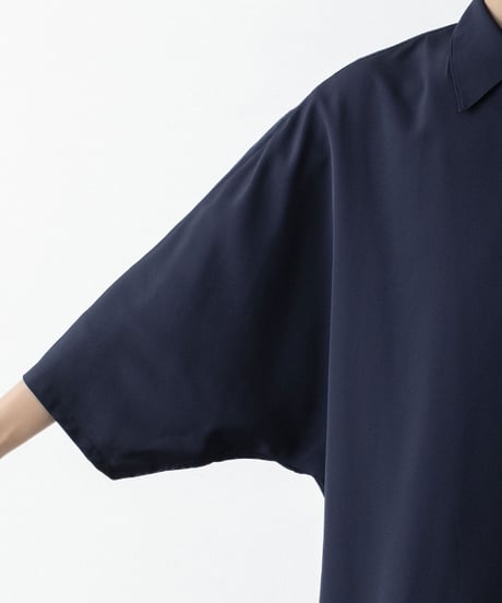 DOLMAN+SET-IN SLEEVE OPEN COLLAR SHIRTS