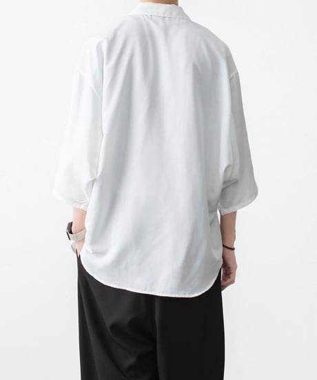 DOLMAN+SET-IN SLEEVE OPEN COLLAR SHIRTS