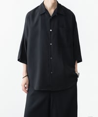DOLMAN+SET-IN SLEEVE OPEN COLLAR SHIRTS
