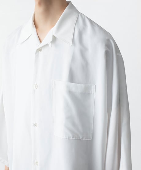 DOLMAN+SET-IN SLEEVE OPEN COLLAR SHIRTS