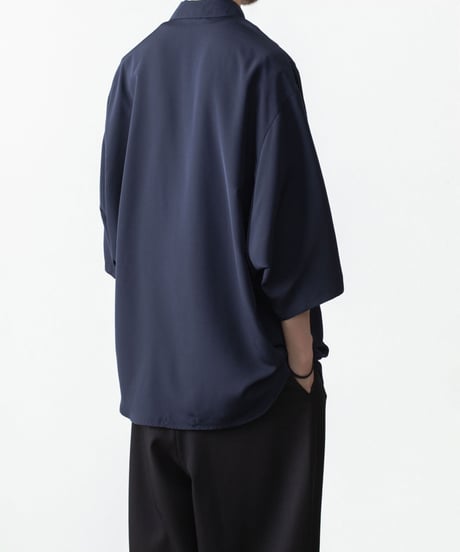 DOLMAN+SET-IN SLEEVE OPEN COLLAR SHIRTS