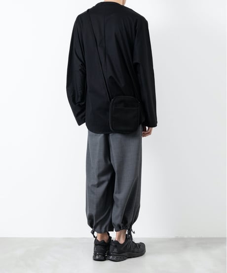 60/2 T-CLOTH DOLMAN SLEEVE T-SHIRT/BLACK
