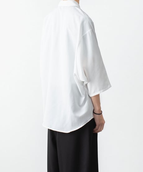 DOLMAN+SET-IN SLEEVE OPEN COLLAR SHIRTS