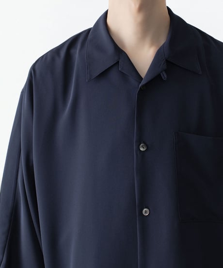 DOLMAN+SET-IN SLEEVE OPEN COLLAR SHIRTS
