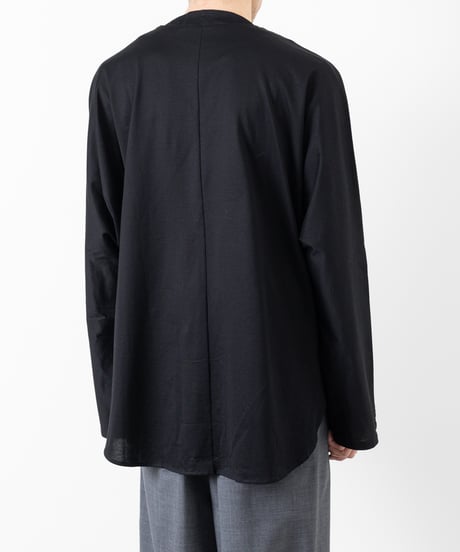 60/2 T-CLOTH DOLMAN SLEEVE T-SHIRT/BLACK