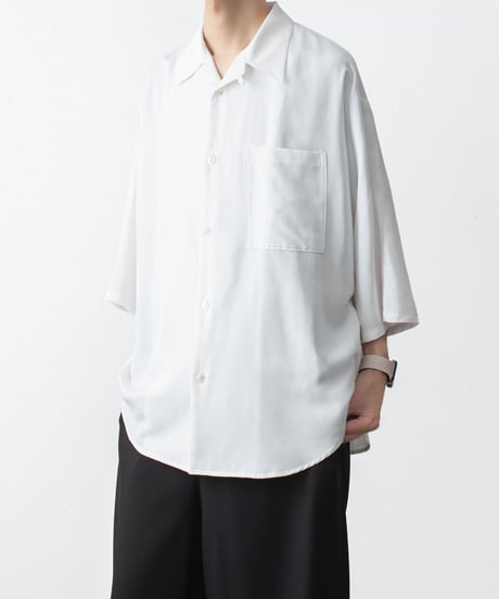 DOLMAN+SET-IN SLEEVE OPEN COLLAR SHIRTS