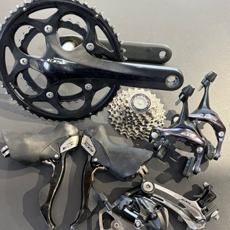 Shimano 105 mix5700 10s コンポーネントセット シマノ 105 10S(5800シリーズ) コンポセット | ピオニエーレ
