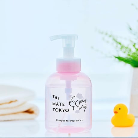【犬猫用・無香料・低刺激】The Mate Tokyoスキンケアシャンプー　泡タイプ