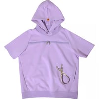 ベーシック ハグパー半袖 パープルLサイズ