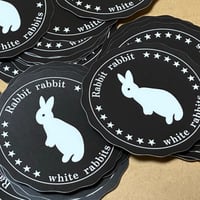 ホワイトラビット　エンブレムステッカー　300円