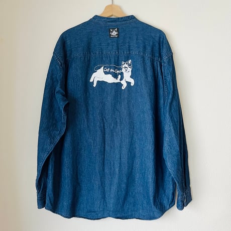【Upcycled Collections】031. スタンドカラーシャツ