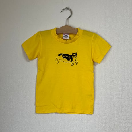 《限定キッズサイズ》【Cat for Light LOGO】Tshirts《デッドストック品》