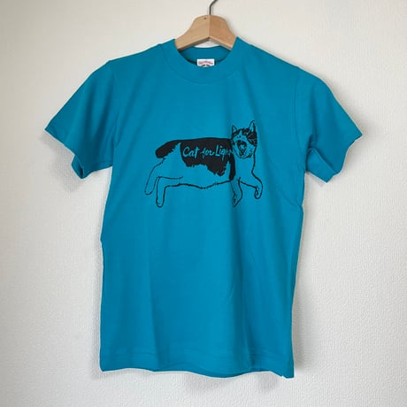 《限定キッズサイズ》【Cat for Light LOGO】Tshirts《デッドストック品》