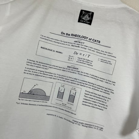 【RHEOLOGY】White T-shirts