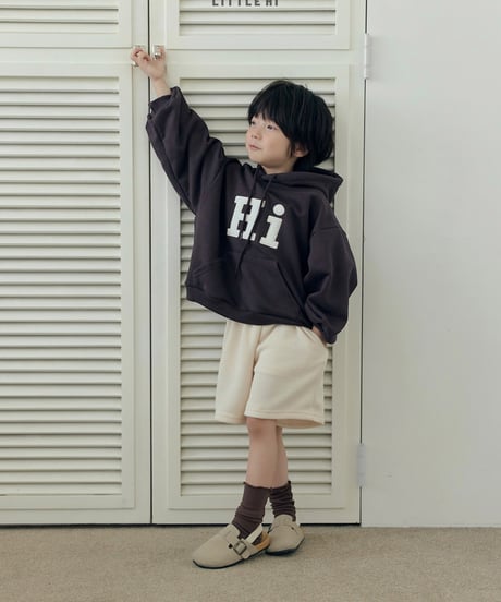 【LITTLE HI】【予約商品】Hi hood parka【80-120cm】