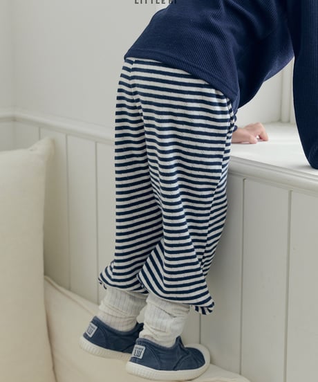 【little hi】【予約商品】border pants【80-120cm】