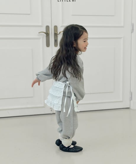 【LITTLE HI】【予約商品】lace apron