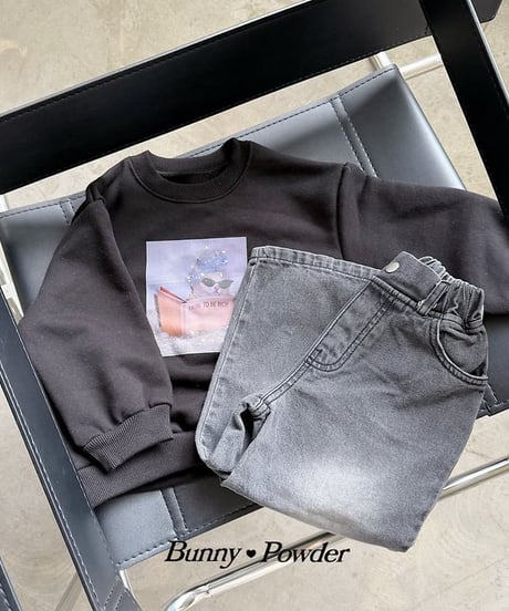 【BUNNY POWDER】【予約商品】KIRAKIRA cat pullover【90-150cm】