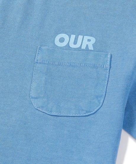 【OUR】【予約商品】pigment long tee【90-160cm】