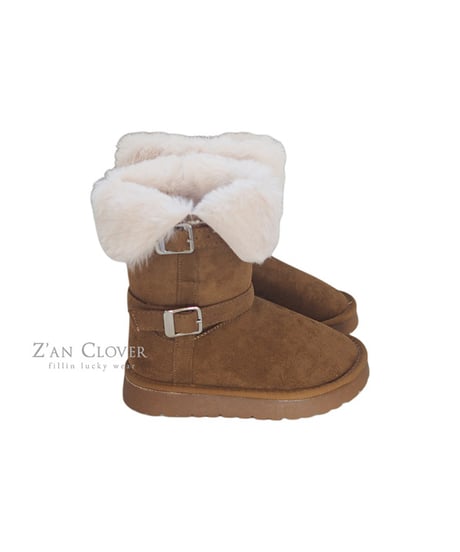 【ZANCLOVER】【予約商品】long mouton boots【16-22cm】