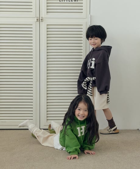 【LITTLE HI】【予約商品】Hi hood parka【80-120cm】