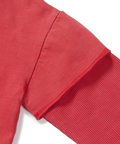 【OUR】【予約商品】waffle layered long tee【90-160cm】