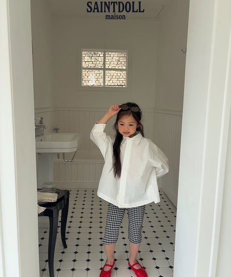 【saintdoll】【予約商品】BIG shirt【90-MOM】