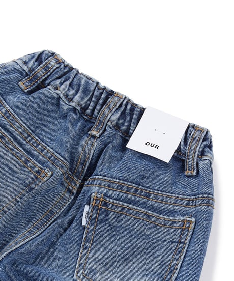 【OUR】【予約商品】straight denim pants【90-160cm】