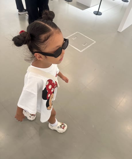 Minnie Big face tee【100cm-160cm】