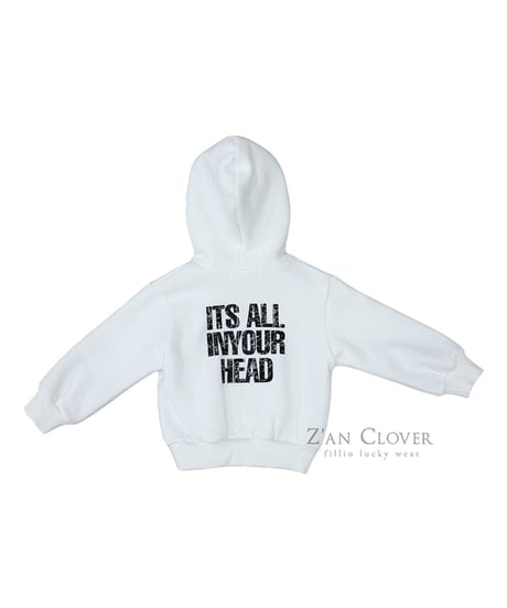【ZANCLOVER】【予約商品】back print sweat parka【70-150cm】