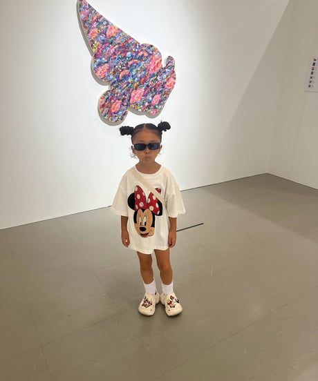 Minnie Big face tee【100cm-160cm】