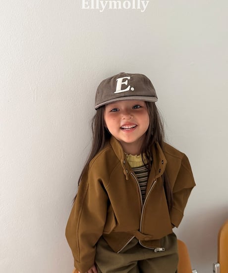 【ELLYMOLLY】【予約商品】big silhouette  reversible jacket【80-150cm】【２WAY】