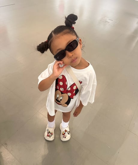 Minnie Big face tee【100cm-160cm】