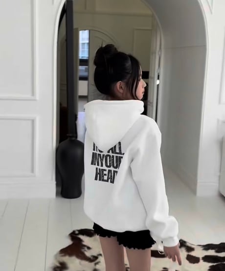 【ZANCLOVER】【予約商品】back print sweat parka【70-150cm】