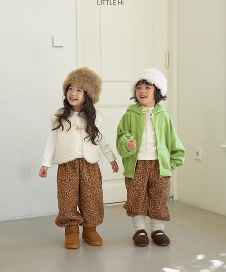 【LITTLE HI】【予約商品】fur cap