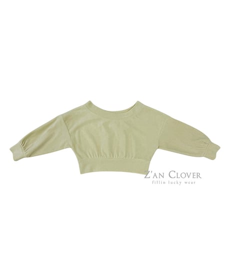 【ZANCLOVER】【予約商品】offshoulder sweat pullover【70-150cm】
