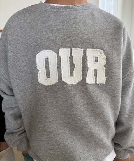 【OUR】【予約商品】LOGO wappen pullover【90-160cm】
