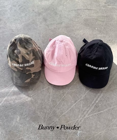 【BUNNY POWDER】【予約商品】BUNNY  POWDER logo cap