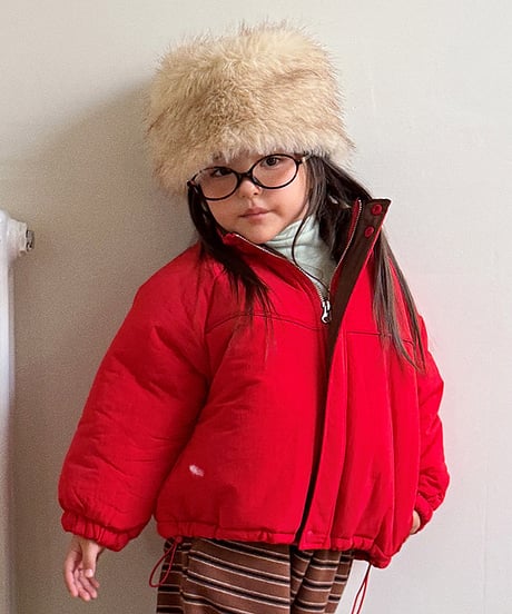 【Ellymolly】【予約商品】color volume blouson【80-150cm】