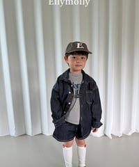 【ELLYMOLLY】【予約商品】denim short pants【80-130cm】