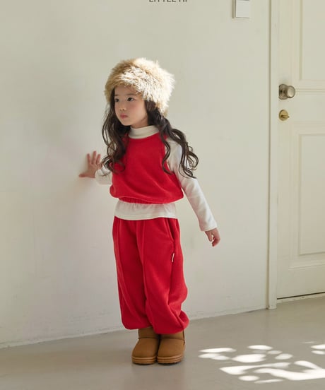 【LITTLE HI】【予約商品】fur cap