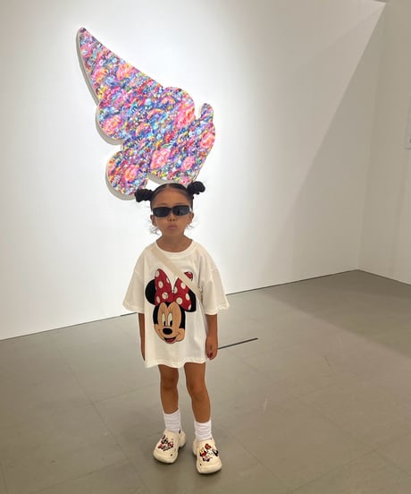 Minnie Big face tee【100cm-160cm】